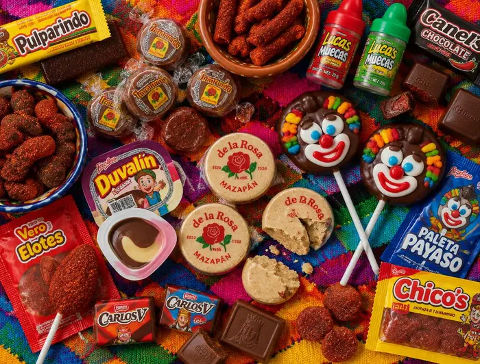 Surtido de dulces mexicanos